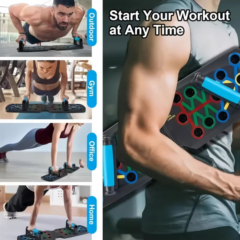 Soporte Flexiones Profesional RESISTENTE-Push-up Support